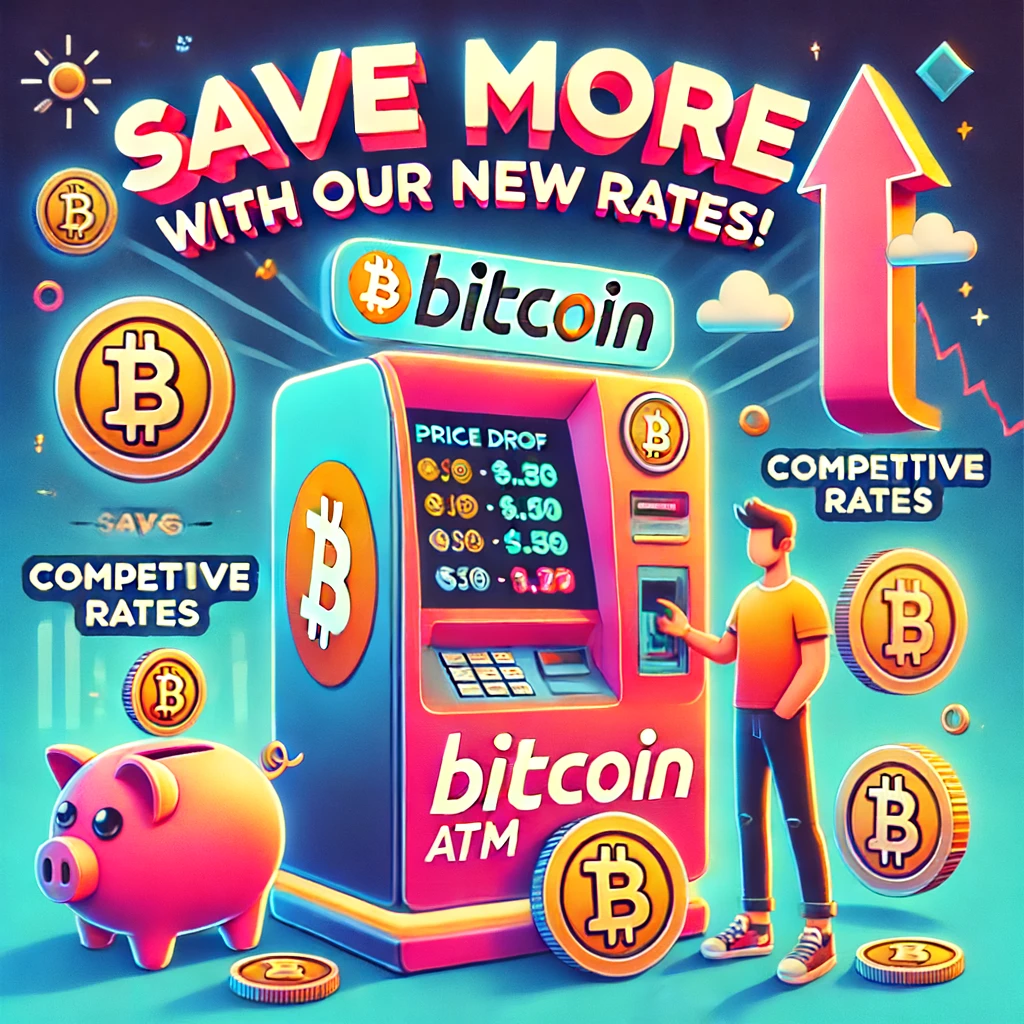 New Competitive Bitcoin ATM Pricing: Save More with Our Updated Tiers