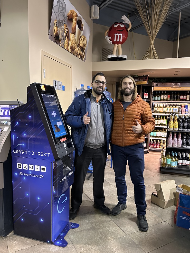 CryptoDirect Brossard: Expansion With a New 24/7 Location